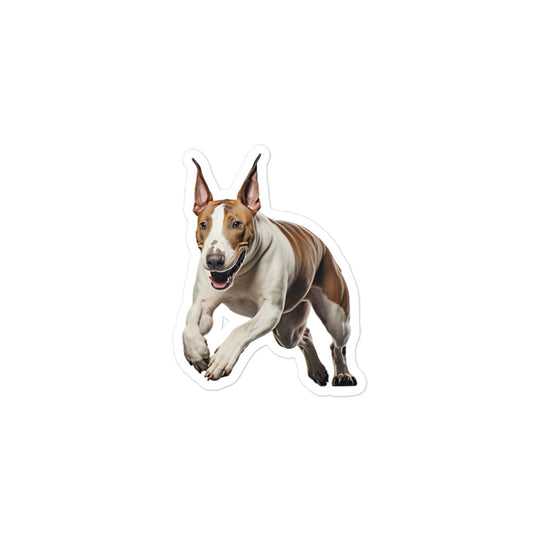 Bull Terrier Sticker - Stickerfy.ai