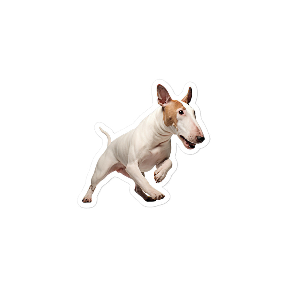 Bull Terrier Sticker - Stickerfy.ai
