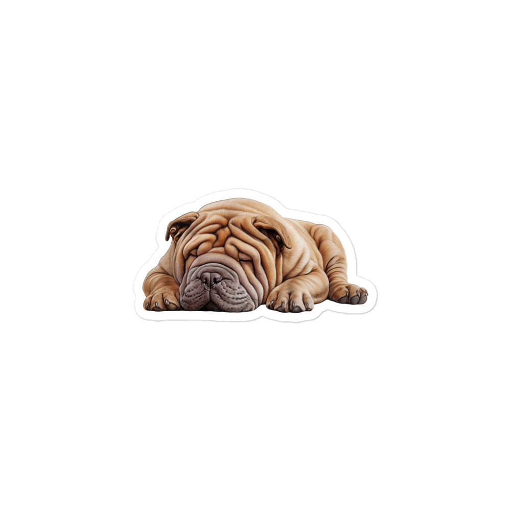 Shar Pei Sticker - Stickerfy.ai