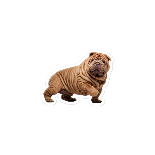Shar Pei Sticker - Stickerfy.ai