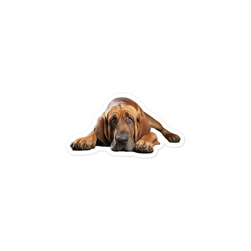 Bloodhound Sticker - Stickerfy.ai