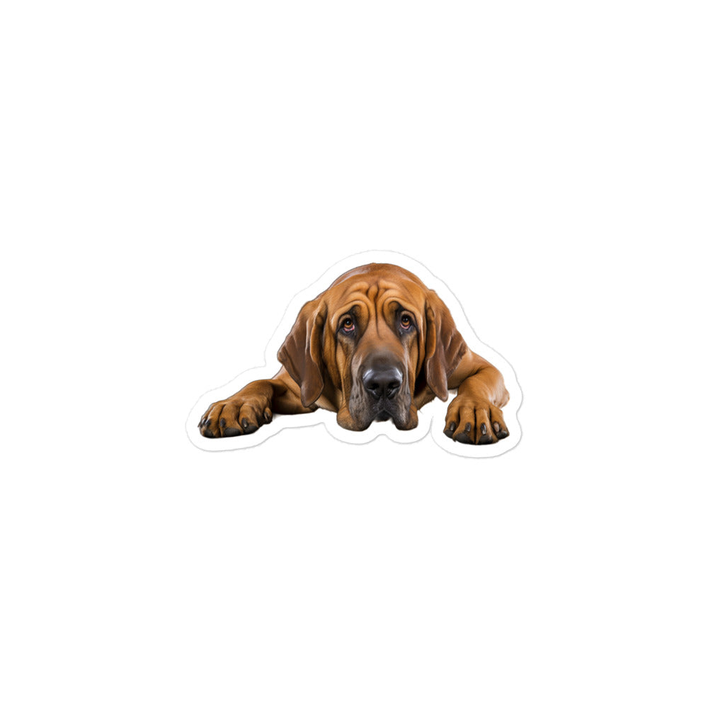 Bloodhound Sticker - Stickerfy.ai