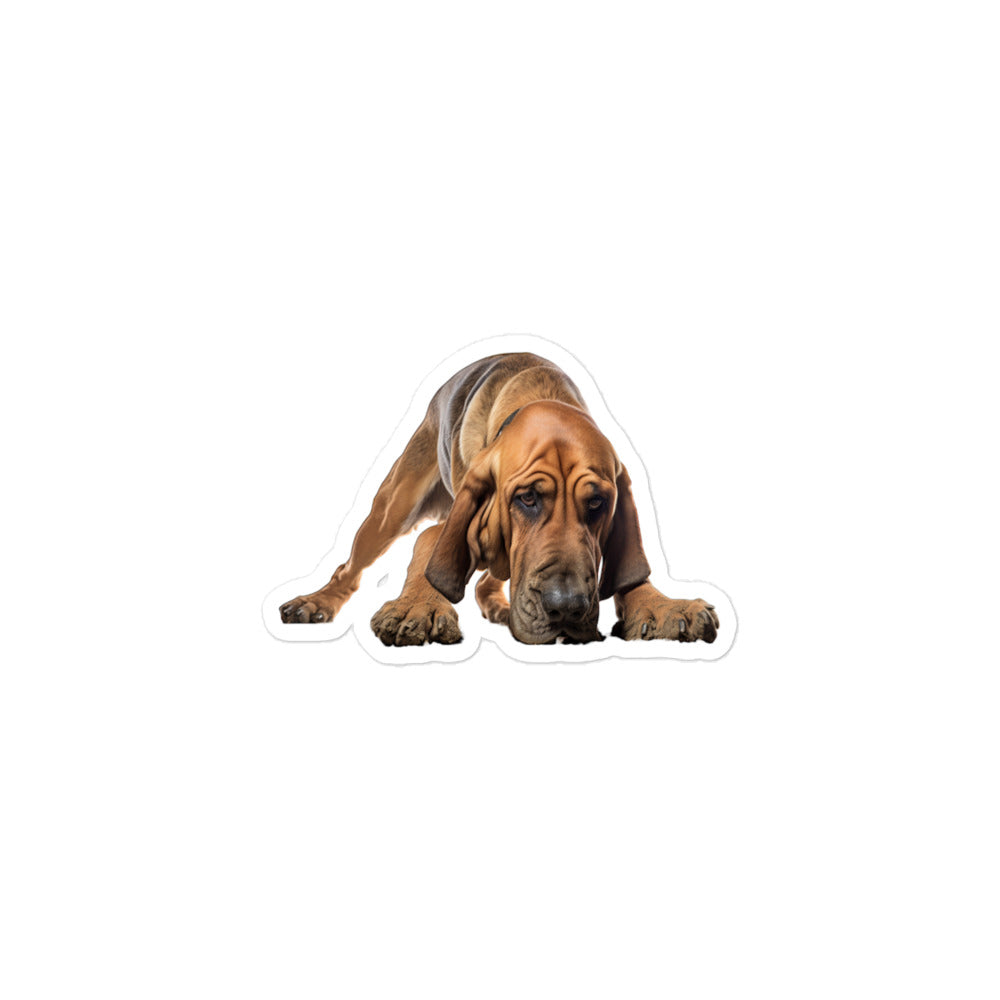 Bloodhound Sticker - Stickerfy.ai