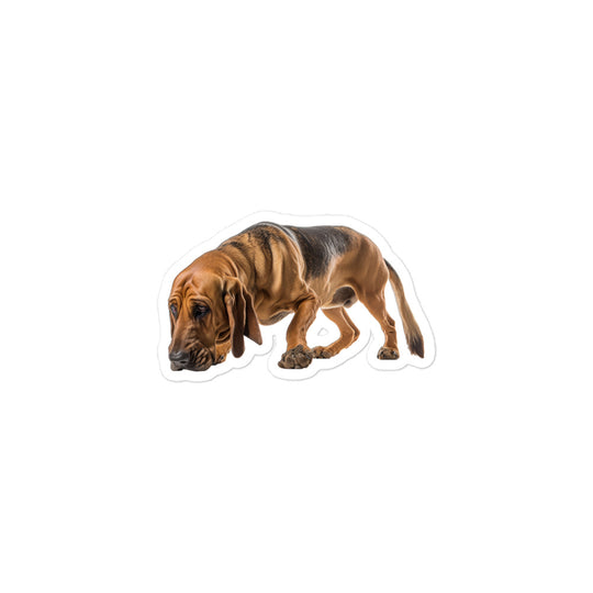 Bloodhound Sticker - Stickerfy.ai