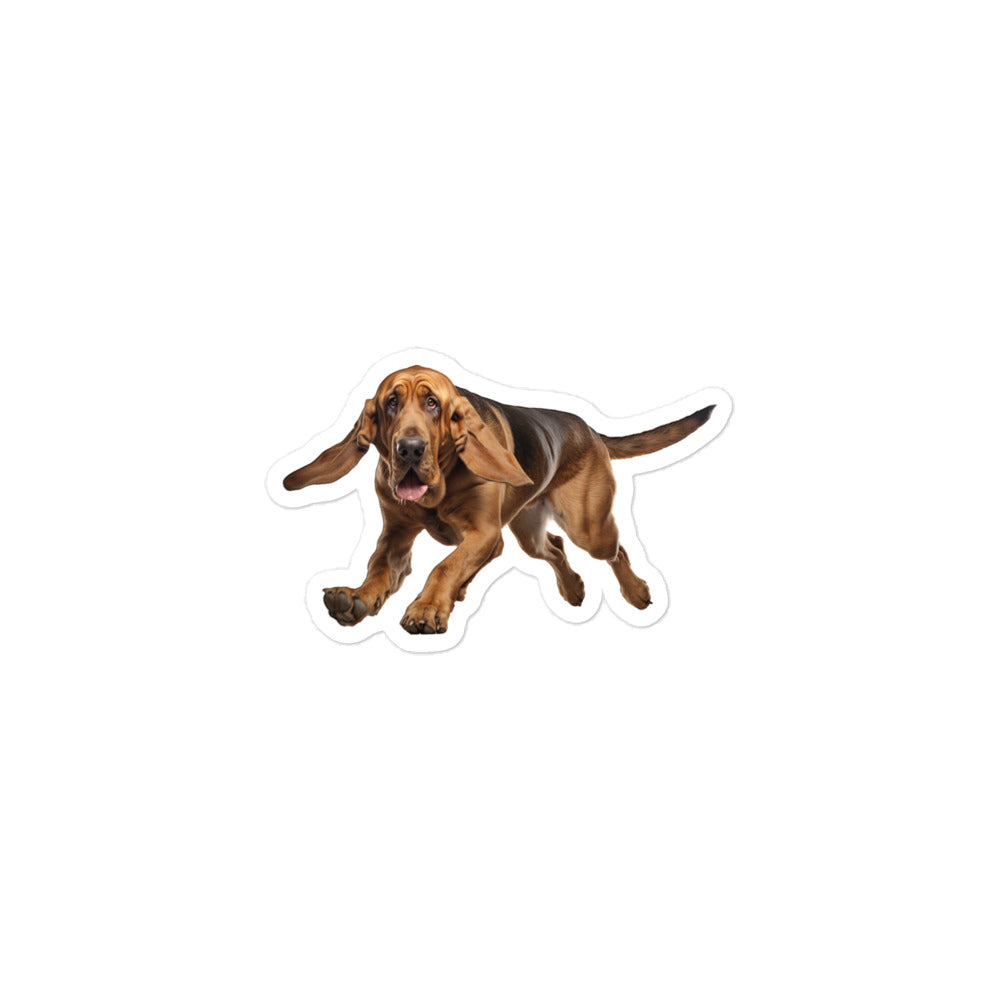 Bloodhound Sticker - Stickerfy.ai