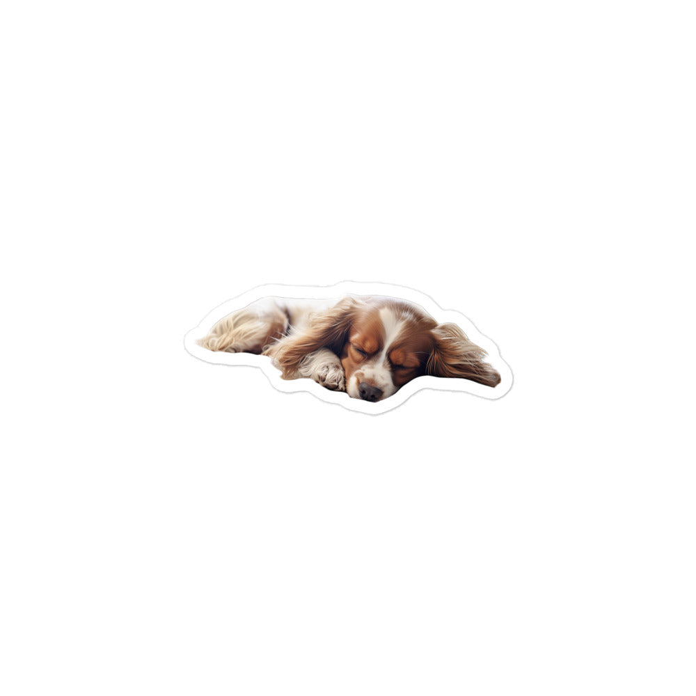 Cavalier King Charles Spaniel Sticker - Stickerfy.ai