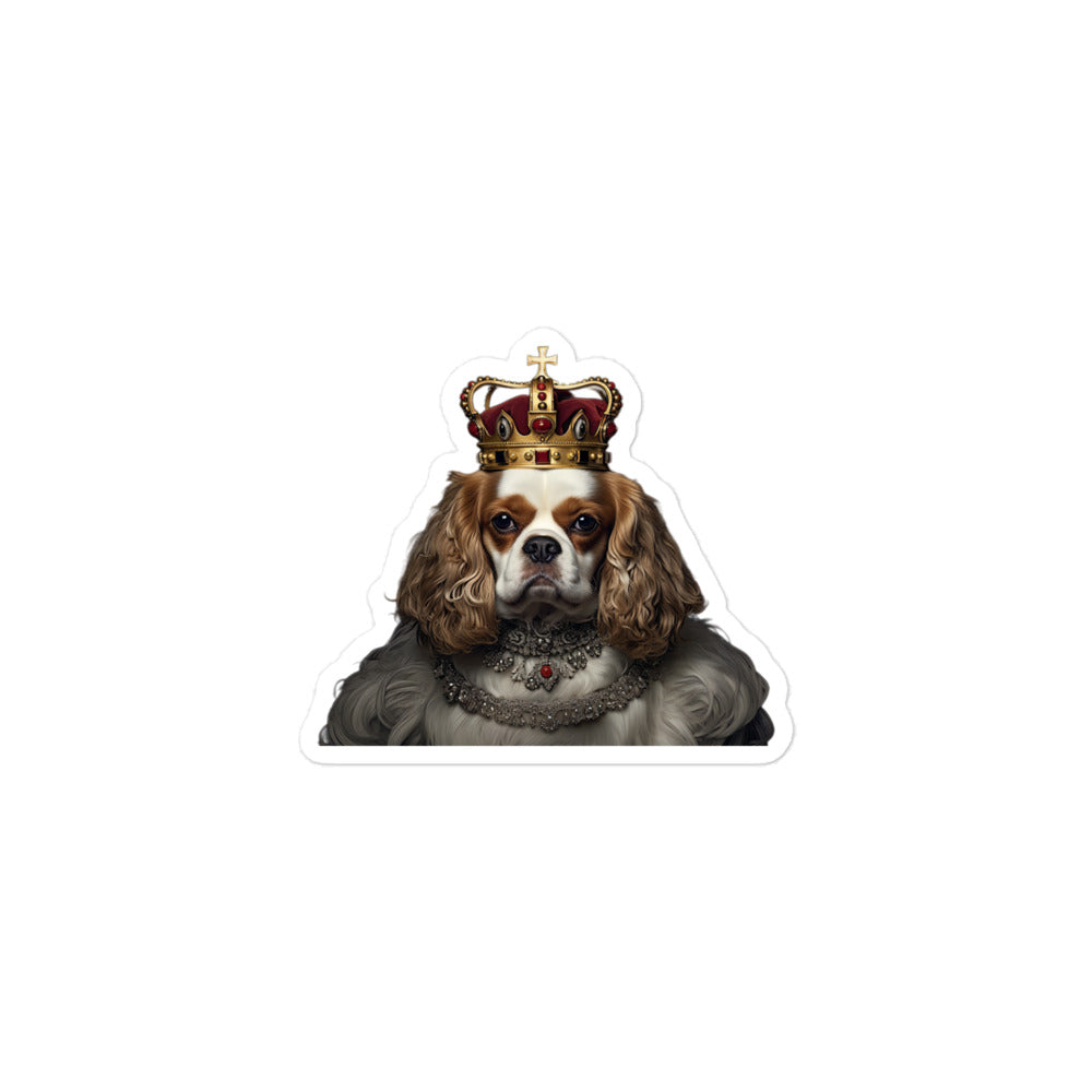 Cavalier King Charles Spaniel Sticker - Stickerfy.ai