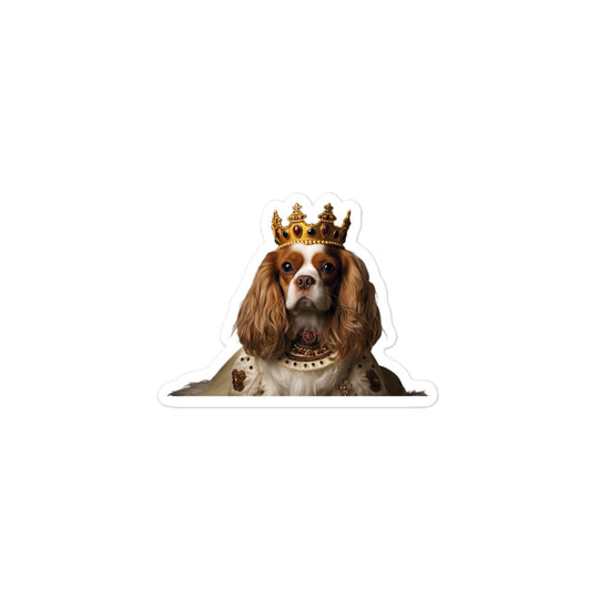 Cavalier King Charles Spaniel Sticker - Stickerfy.ai