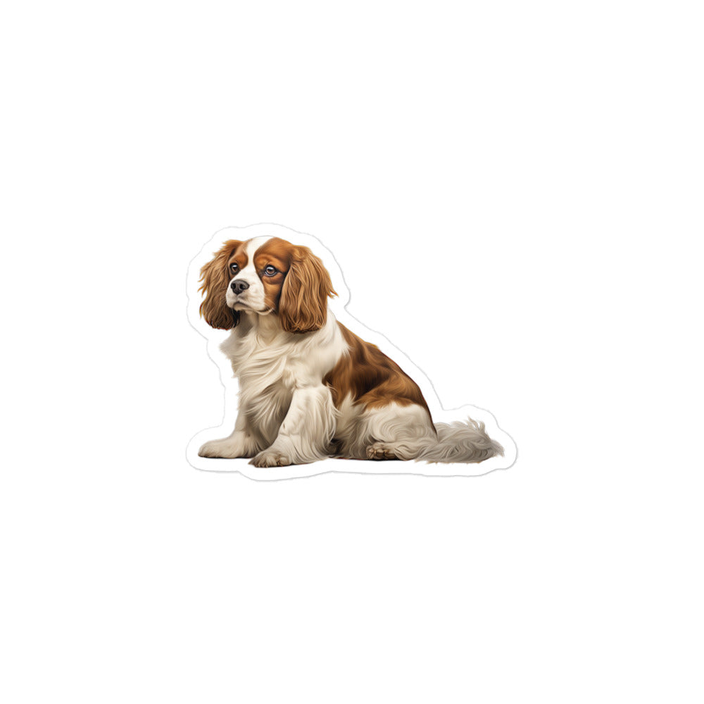 Cavalier King Charles Spaniel Sticker - Stickerfy.ai
