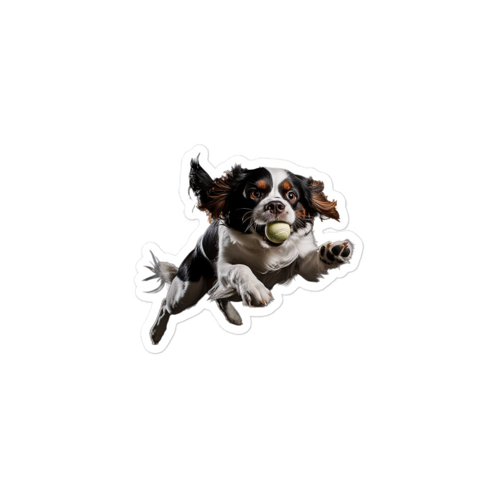 Cavalier King Charles Spaniel Sticker - Stickerfy.ai