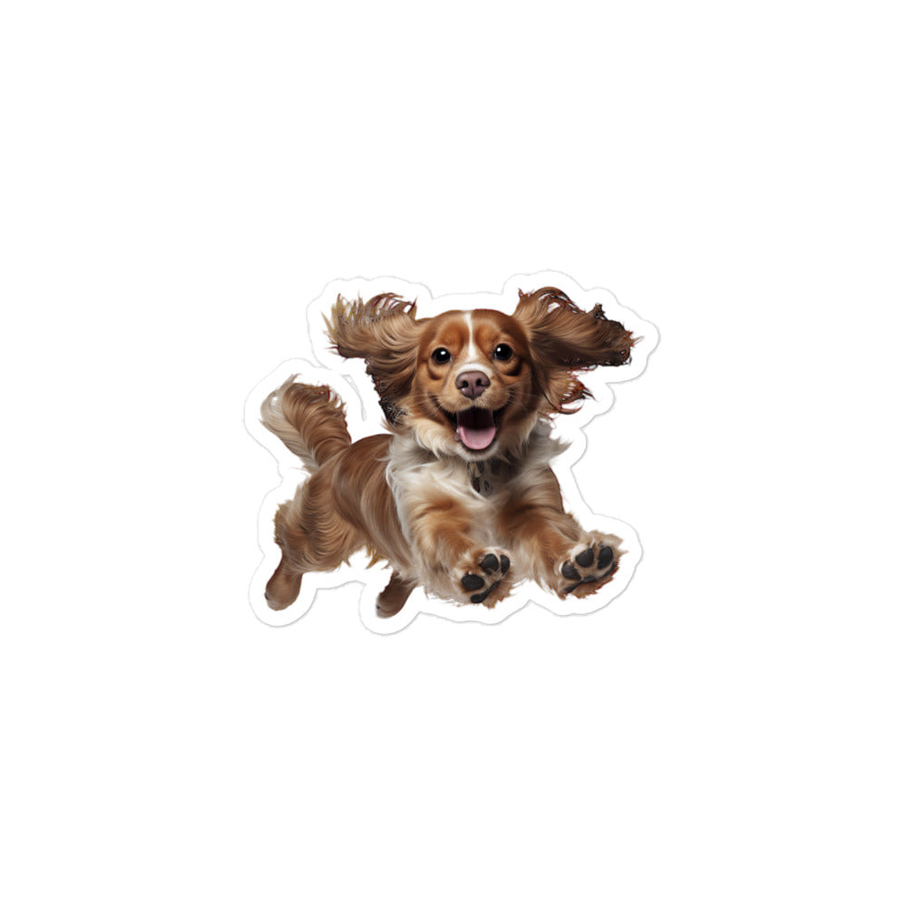 Cavalier King Charles Spaniel Sticker - Stickerfy.ai