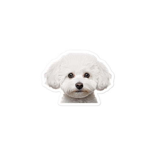 Bichon Frise Sticker - Stickerfy.ai