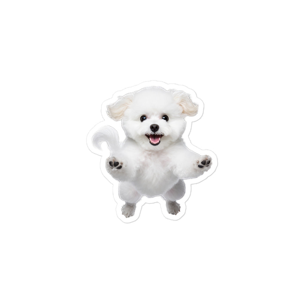 Bichon Frise Sticker - Stickerfy.ai