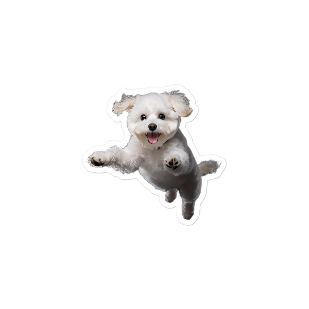 Bichon Frise Sticker - Stickerfy.ai