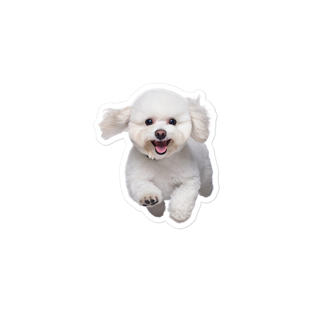 Bichon Frise Sticker - Stickerfy.ai