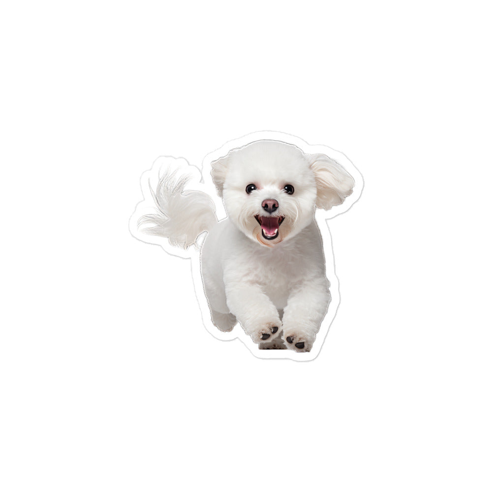 Bichon Frise Sticker - Stickerfy.ai