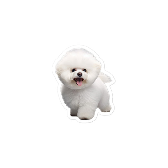 Bichon Frise Sticker - Stickerfy.ai