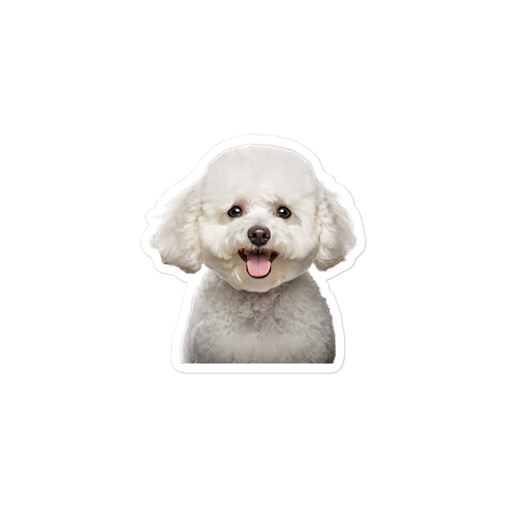 Bichon Frise Sticker - Stickerfy.ai