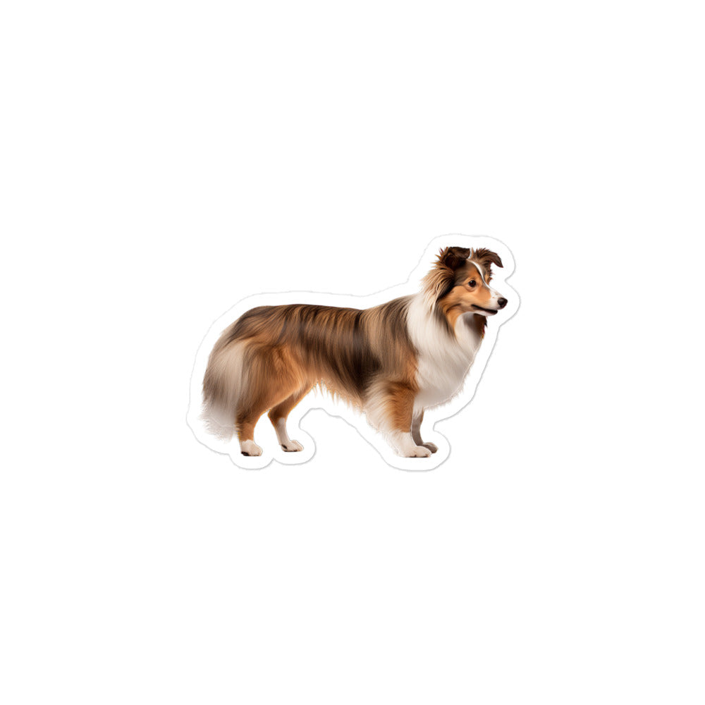Shetland Sheepdog Sticker - Stickerfy.ai