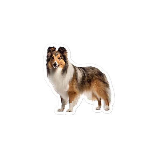 Shetland Sheepdog Sticker - Stickerfy.ai