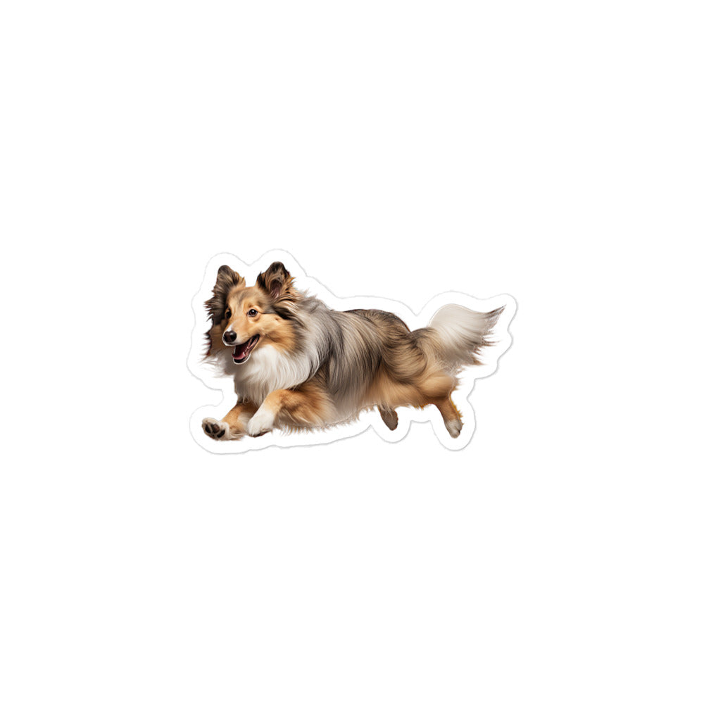 Shetland Sheepdog Sticker - Stickerfy.ai