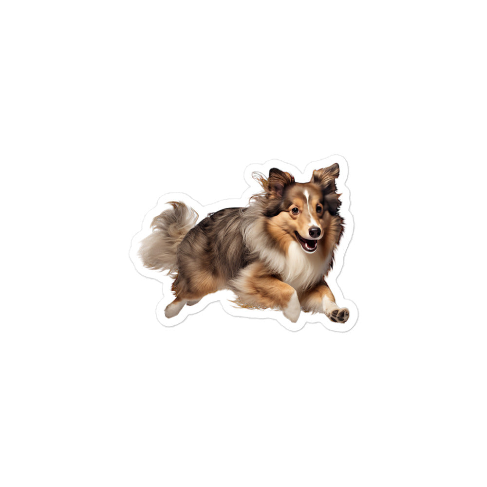 Shetland Sheepdog Sticker - Stickerfy.ai