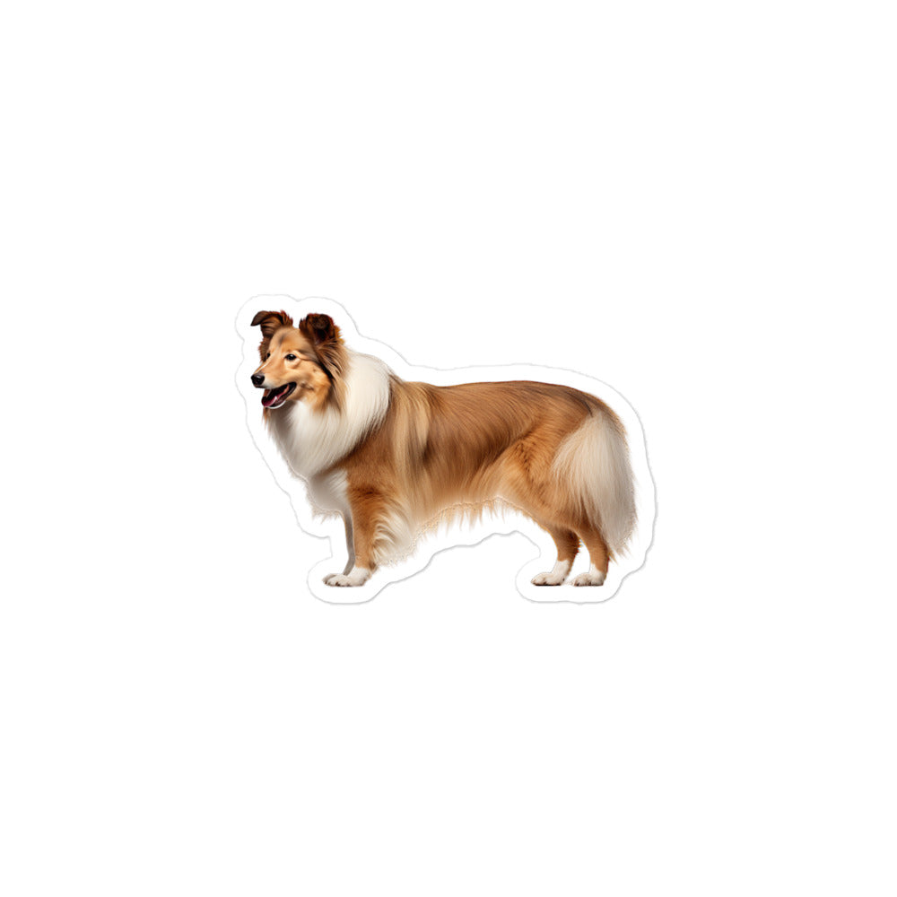Shetland Sheepdog Sticker - Stickerfy.ai