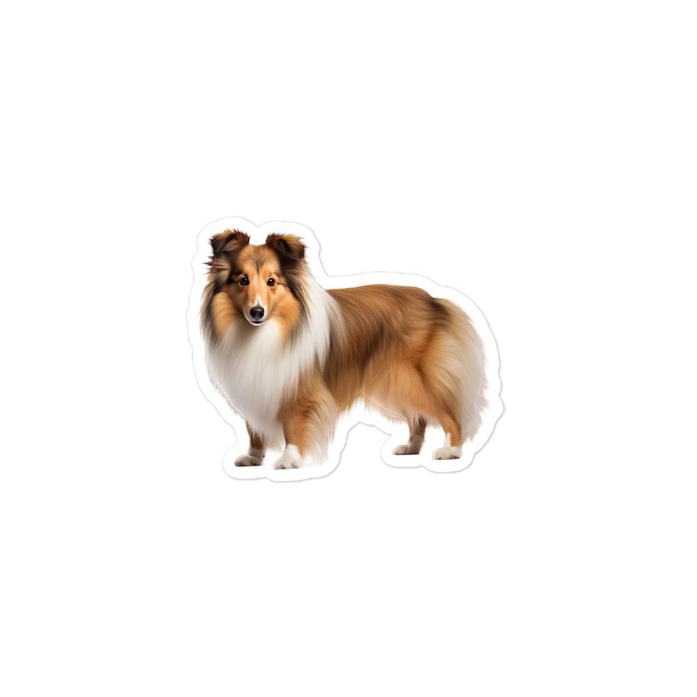 Shetland Sheepdog Sticker - Stickerfy.ai