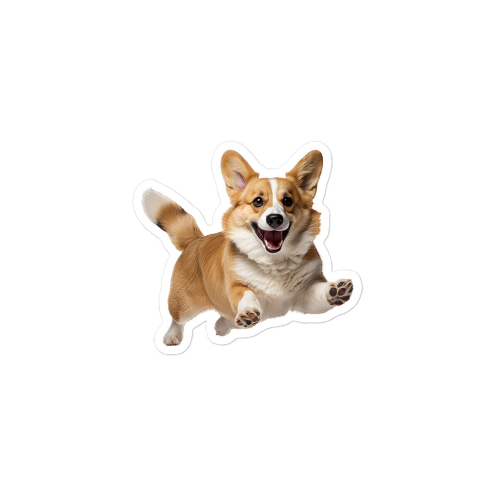 Welsh Corgi Sticker - Stickerfy.ai
