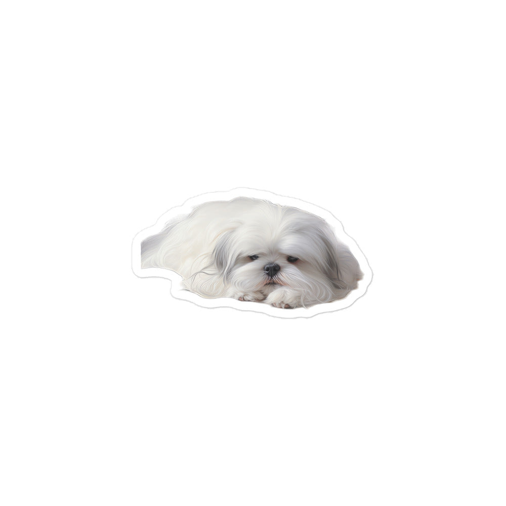 Shih Tzu Sticker - Stickerfy.ai