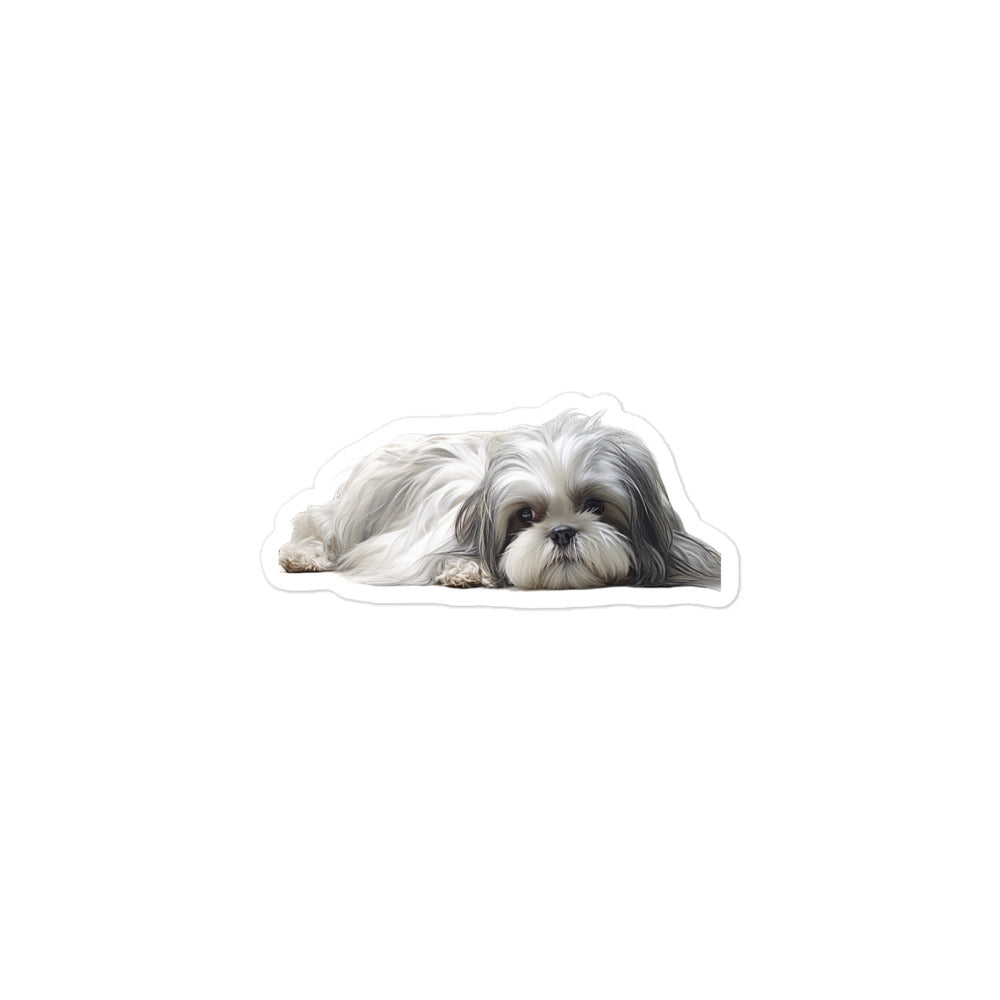 Shih Tzu Sticker - Stickerfy.ai
