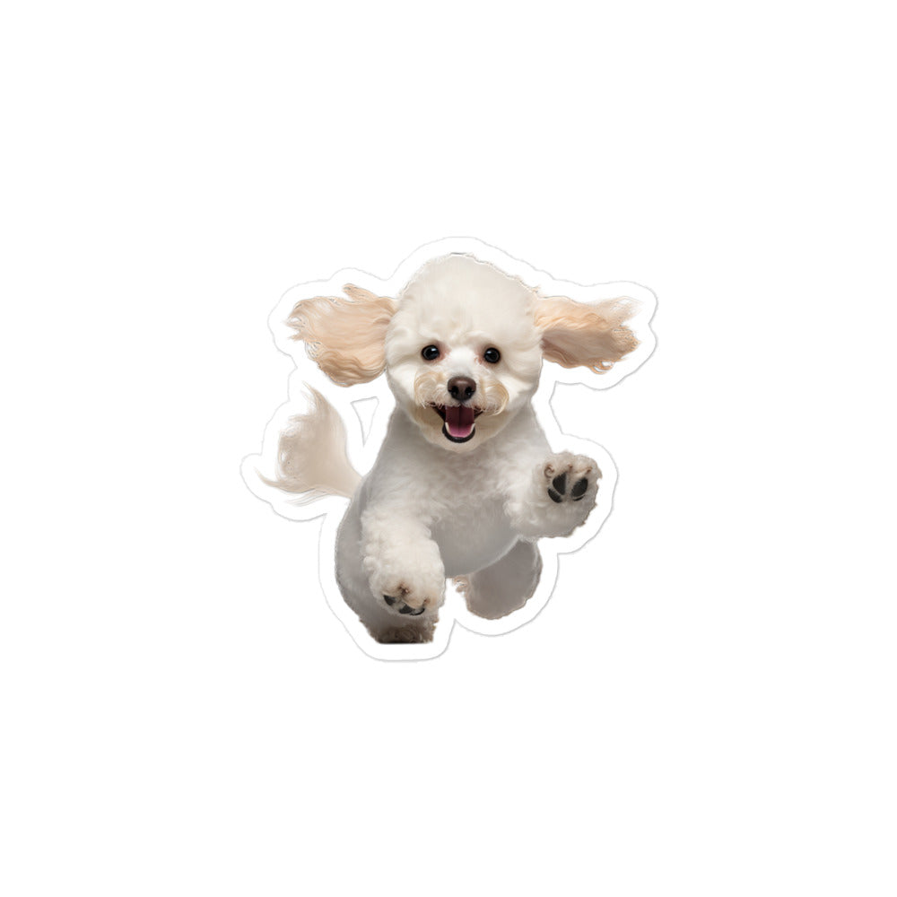 Poodle Sticker - Stickerfy.ai