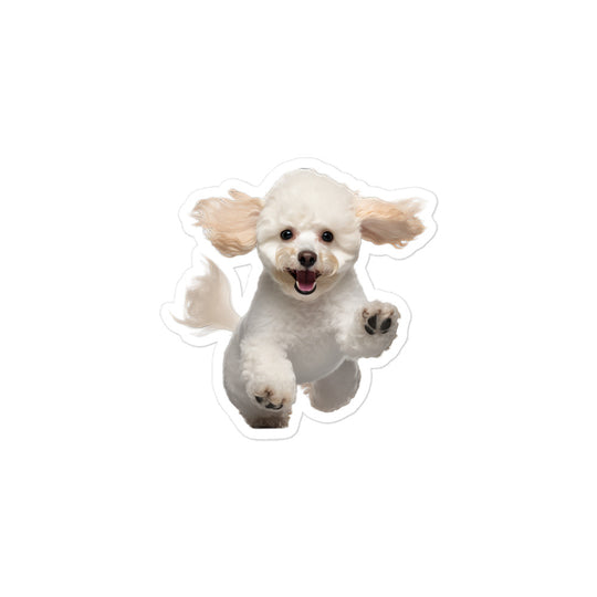 Poodle Sticker - Stickerfy.ai