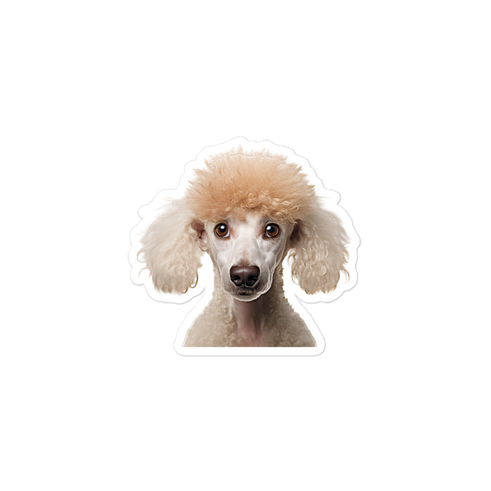 Poodle Sticker - Stickerfy.ai