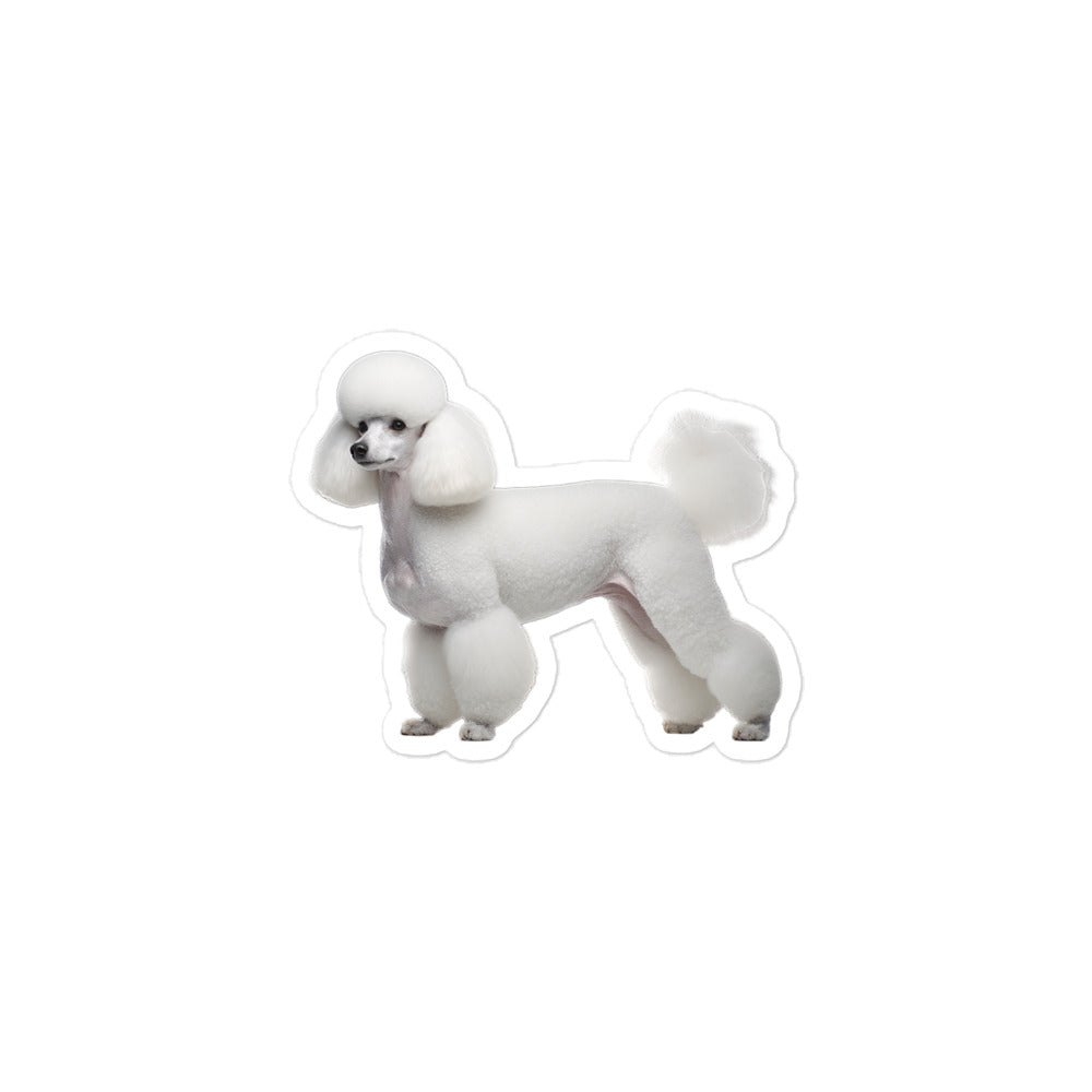 Poodle Sticker - Stickerfy.ai
