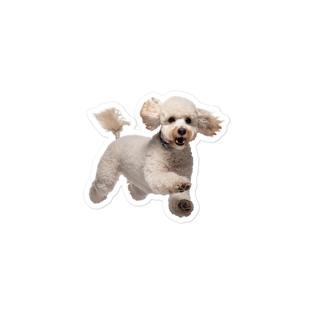 Poodle Sticker - Stickerfy.ai
