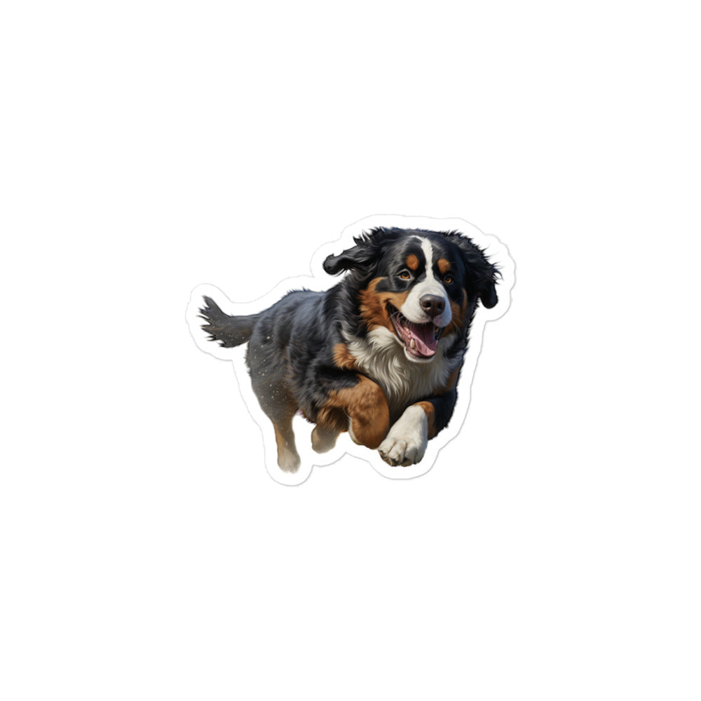 Bernese Mountain Dog Sticker - Stickerfy.ai