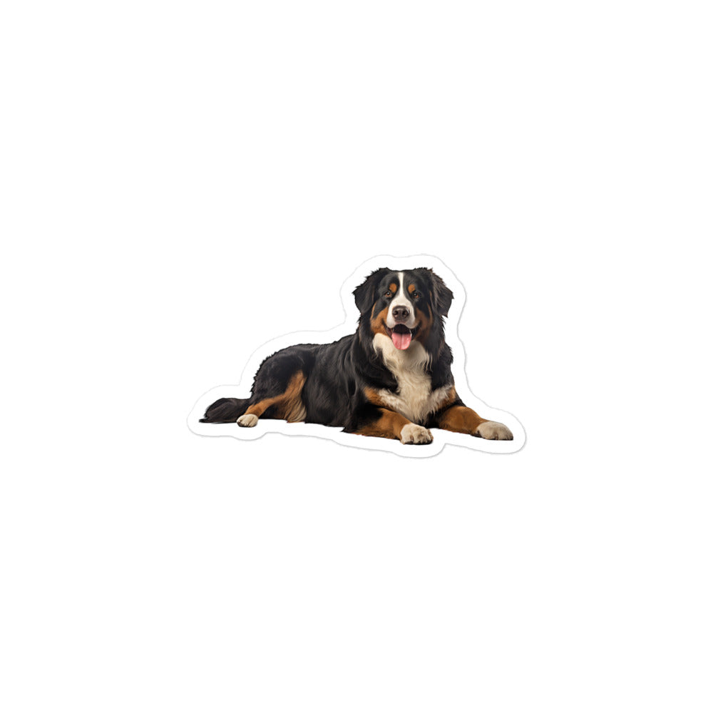 Bernese Mountain Dog Sticker - Stickerfy.ai