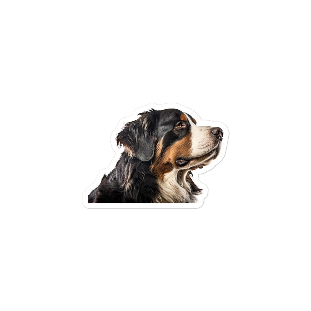 Bernese Mountain Dog Sticker - Stickerfy.ai
