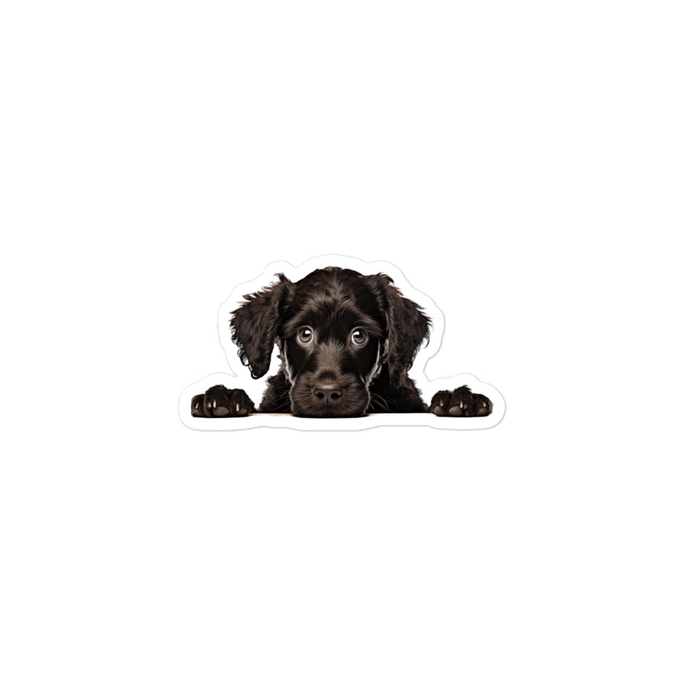 Portuguese Water Dog Sticker - Stickerfy.ai