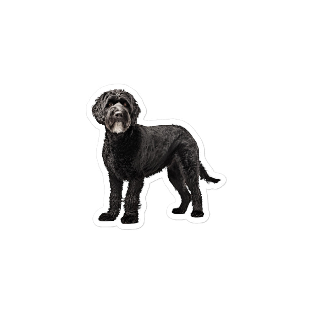 Portuguese Water Dog Sticker - Stickerfy.ai
