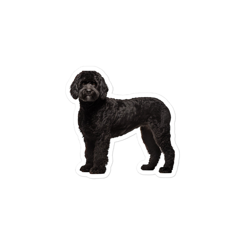 Portuguese Water Dog Sticker - Stickerfy.ai