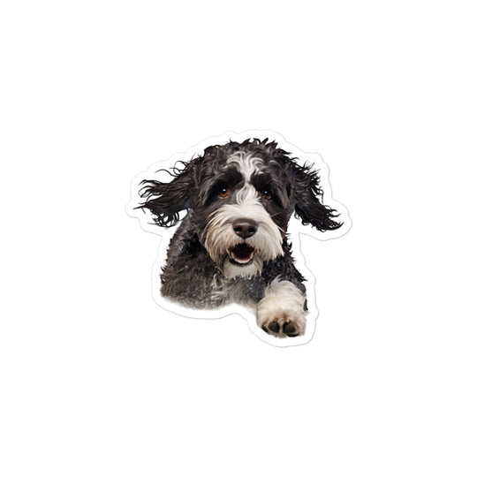 Portuguese Water Dog Sticker - Stickerfy.ai