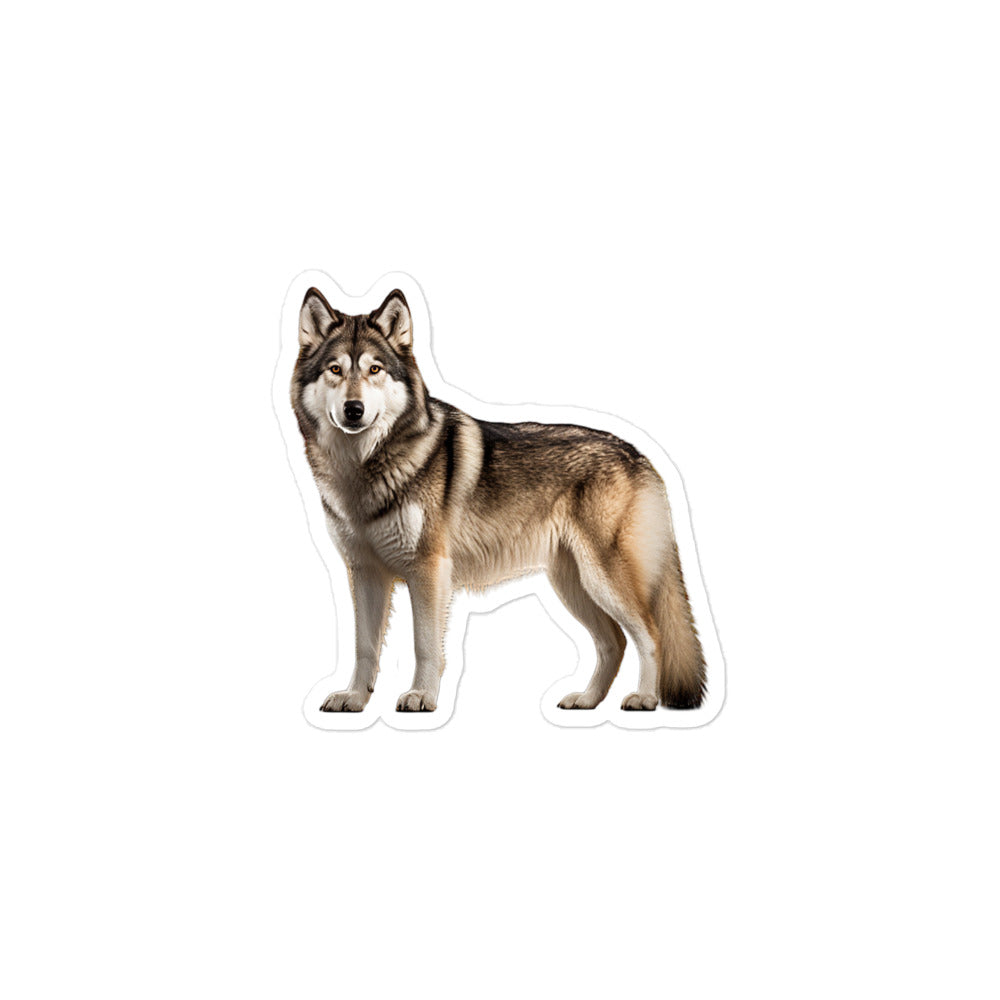 Alaskan Malamute Sticker - Stickerfy.ai