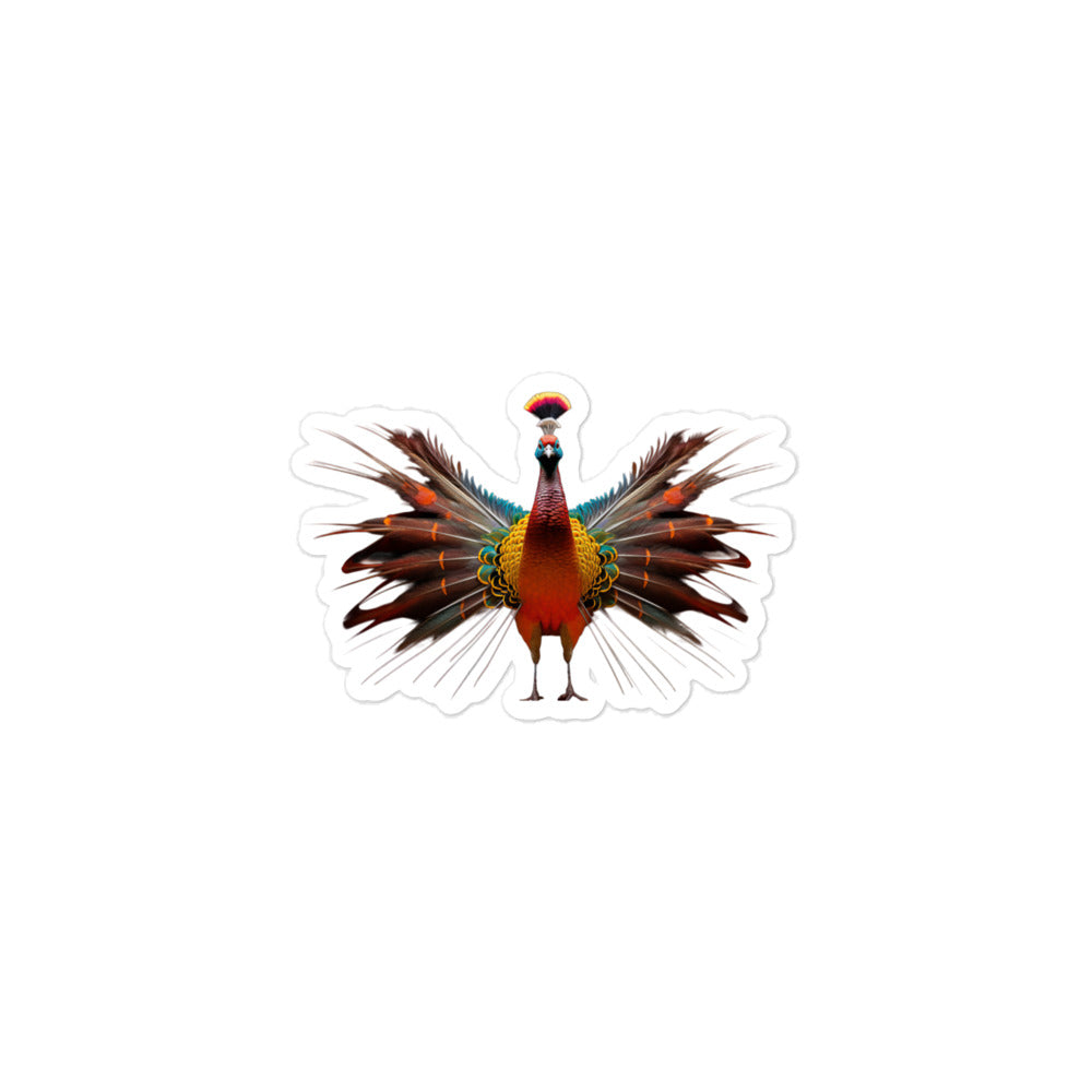 Ring Necked Pheasant Sticker - Stickerfy.ai