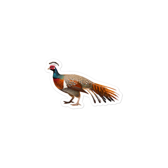 Ring Necked Pheasant Sticker - Stickerfy.ai