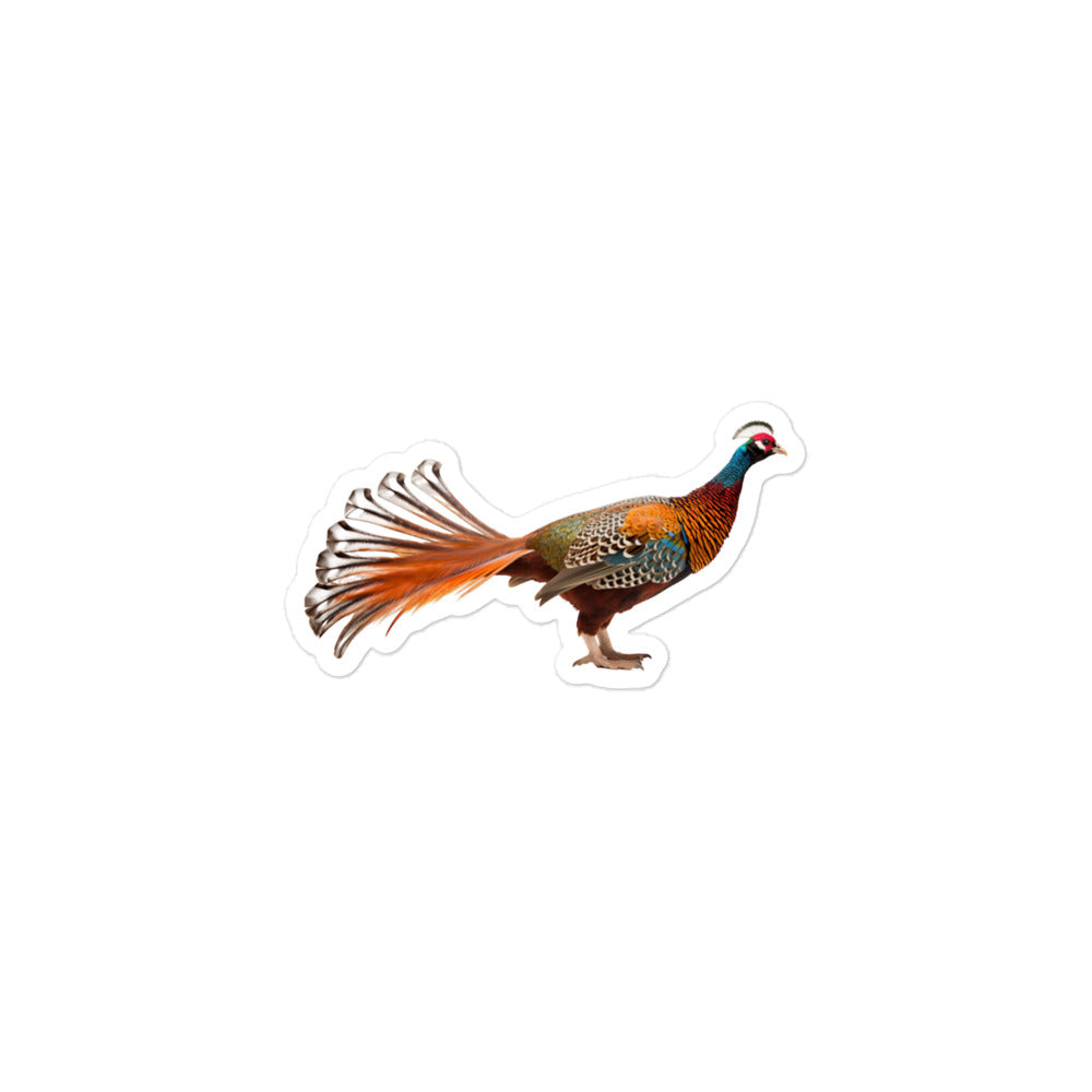 Ring Necked Pheasant Sticker - Stickerfy.ai