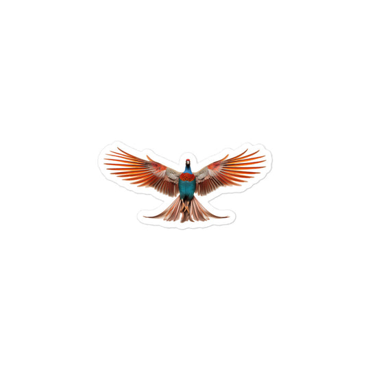 Ring Necked Pheasant Sticker - Stickerfy.ai