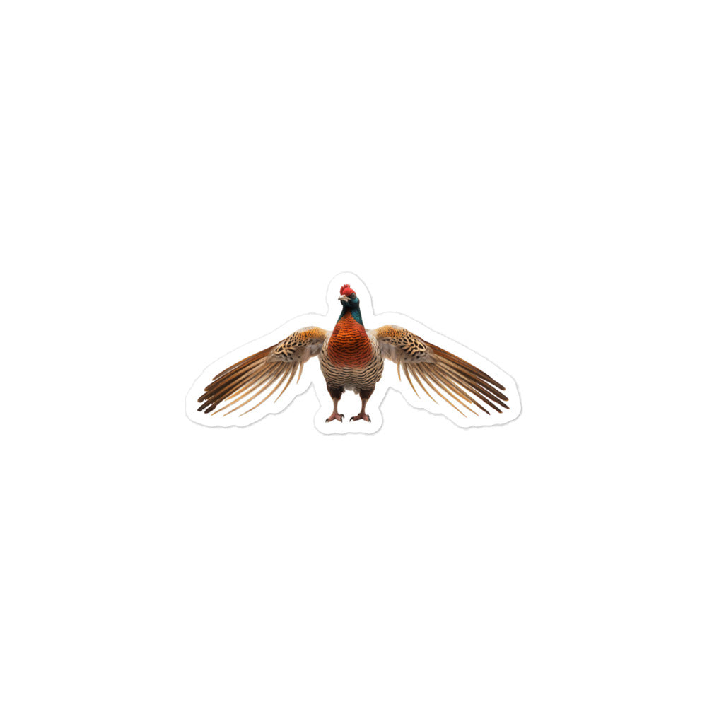 Ring Necked Pheasant Sticker - Stickerfy.ai