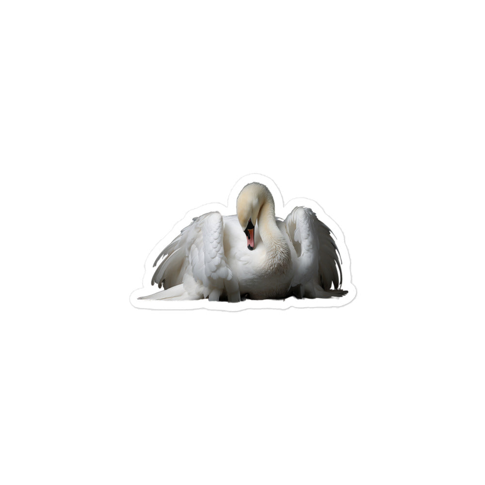 Mute Swan Sticker - Stickerfy.ai